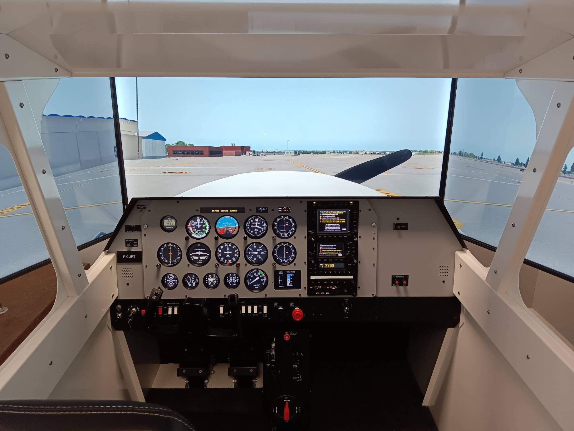 Simulateur de vol Lyon-Bron