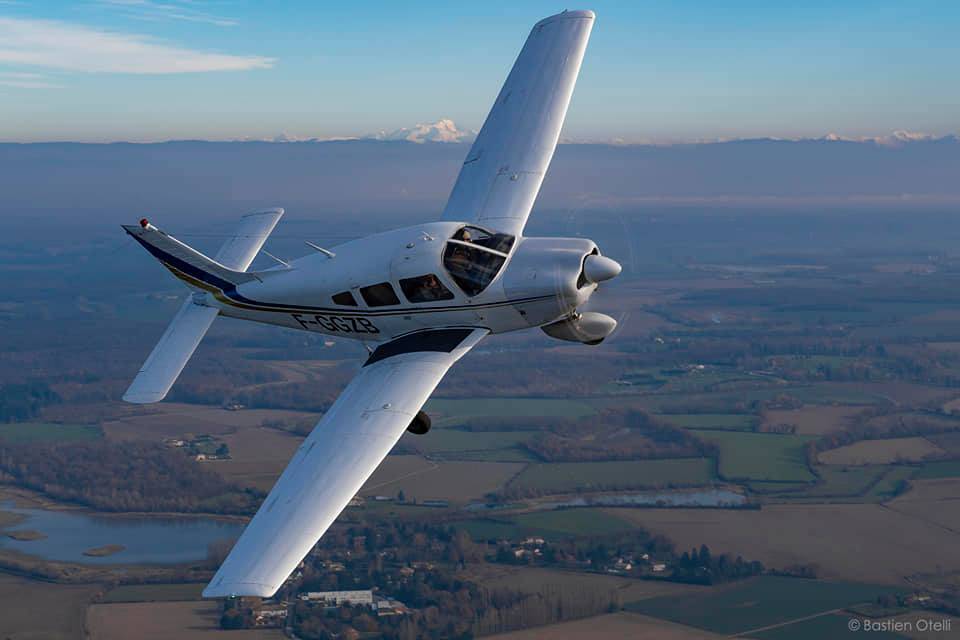 Vol en avion pour découvrir une région avec baptême de l'air Villefranche-sur-Saône Beaujolais