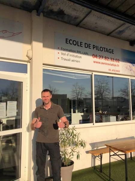 LAPL en poche pour Vincent