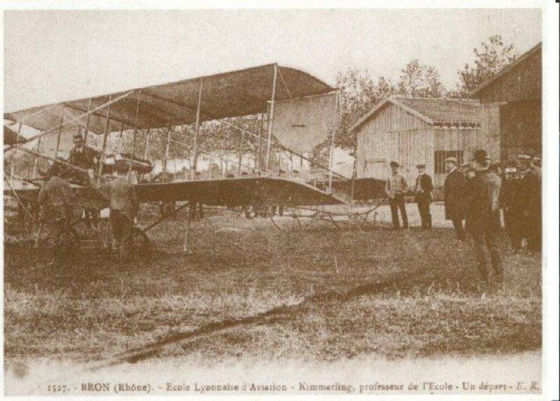 Brève histoire de l'aéroport de Bron 1/5