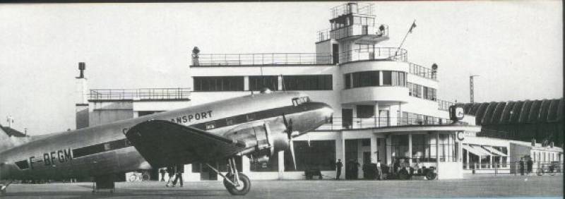 Brève histoire de l'aéroport de Bron