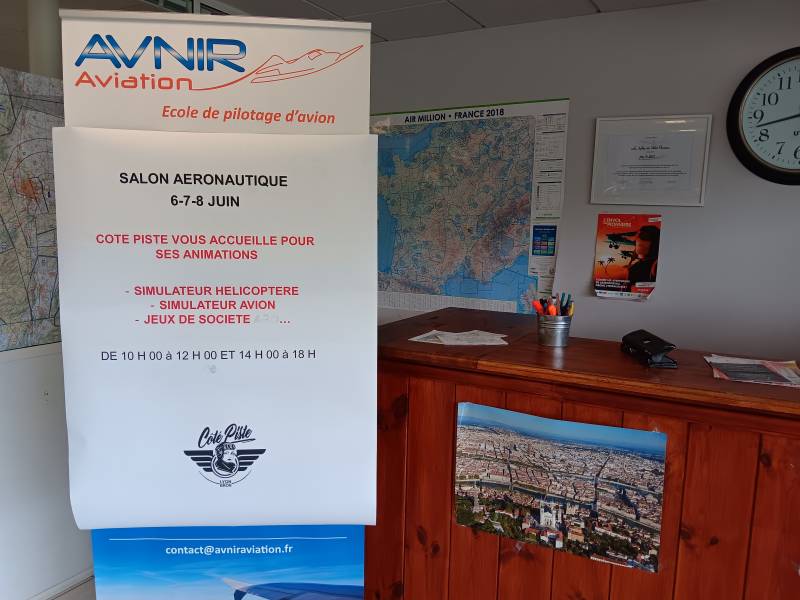 Salon aéronautique 6-7-8 juin 2024 à Lyon Bron dans le Rhône