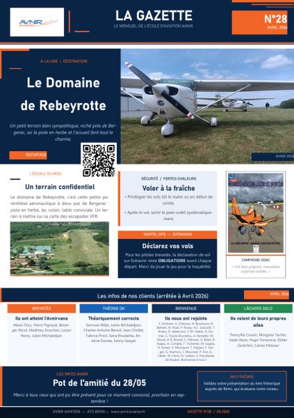 Gazette avril 2026 Numéro 28