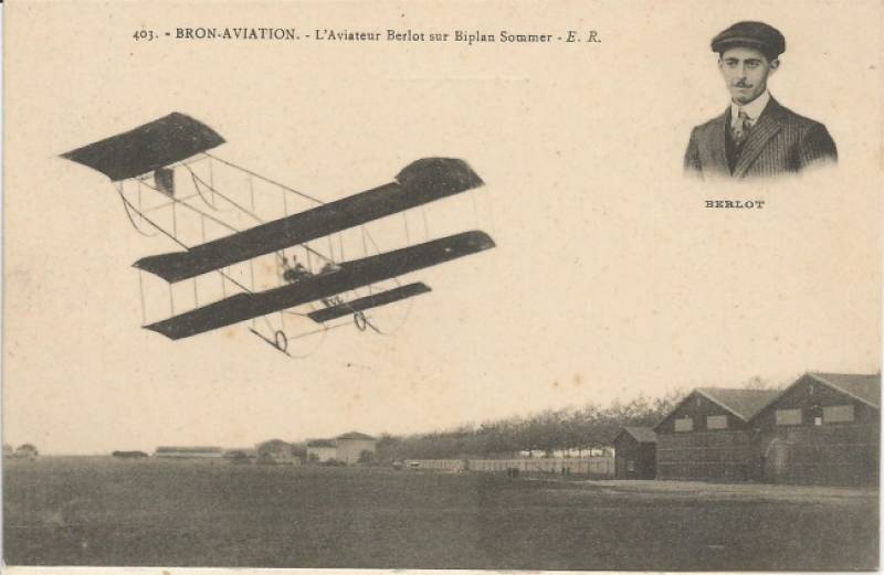 Brève histoire de l'aéroport de Bron 1/5