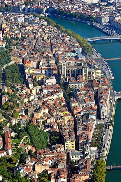 Lyon vue du ciel Patrice Blot