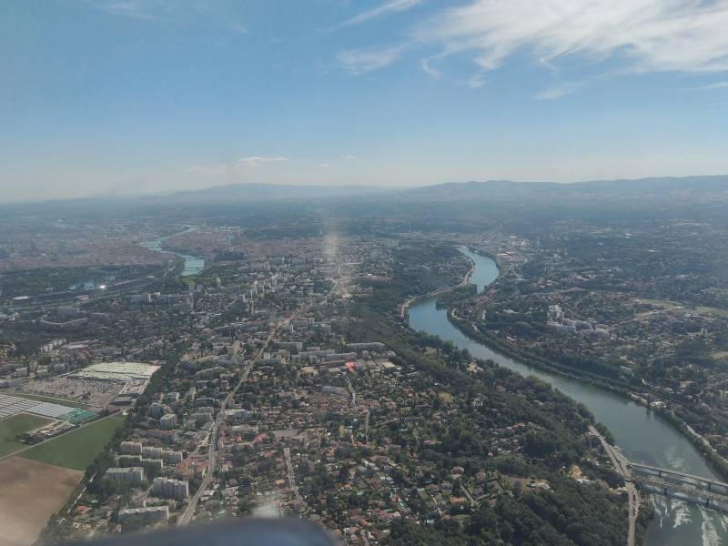 Lyon vue du ciel