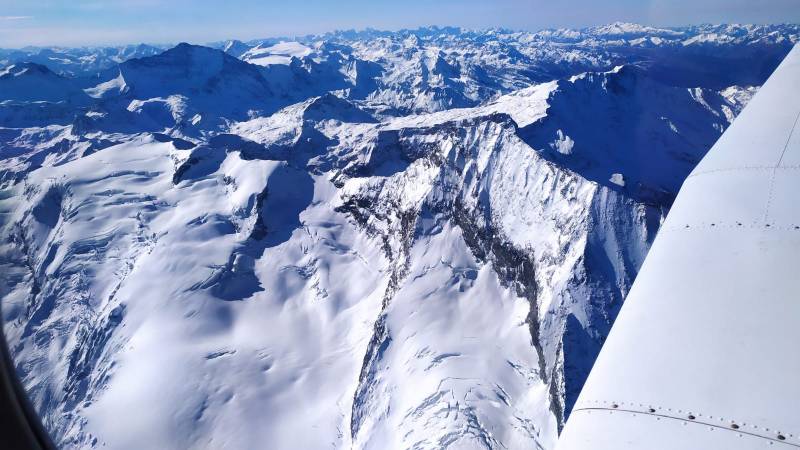 Baptême découverte des Alpes en avion au départ de Lyon