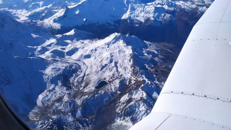 Baptême découverte des Alpes en avion au départ de Lyon