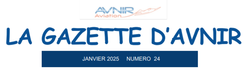 Gazette Avnir Aviation janvier 2025 Numéro 24