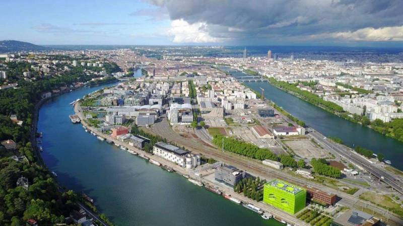 Lyon vue du ciel